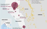 Les camps de réfugiés rohingyas au Bangladesh