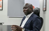 Sébastien Kadio Morokro, directeur général de l'entreprise Petro Ivoire, lors d'un entretien dans son bureau à Abidjan, le 7 juillet 2026 en Côte d'Ivoire