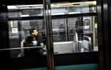 Station de métro à Paris, le 4 mai 2020