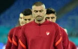 L'attaquant turc Burak Yilmaz, lors d'un dernier entraînement, le 10 juin au Stadio Olimpico à Rome, à la veille du match d'ouverture de l'Euro 2020 face à l'Italie