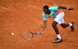 Gaël Monfils opposé au Kazakh Alexander Bublik à Roland-Garros, le 28 septembre 2020