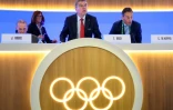 Le patron du CIO Thomas Bach, lors de l'ouverture du 129e congrès de l'organisation à Rio de Janeiro, le 21 août 2016
