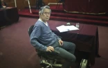 L'ancien président péruvien Alberto Fujimori, comparaît devant le tribunal pour une audience à Lima, le 7 novembre 2013