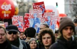 Manifestation contre la réforme des retraites, le 29 janvier 2020 à Paris