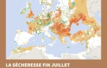 La sécheresse en Europe et Méditerranée fin juillet 2025
