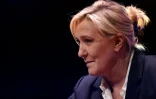 Marine Le Pen à Paris le 22 février 2022