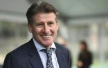 Candidat à la présidence du Comité International Olympique (CIO), le Britannique Sebastian Coe arrive à la cérémonie d'ouverture de la 144e session du CIO sur le site archéologique de l'ancienne Olympie, berceau des Jeux olympiques antiques dans le sud de la Grèce, le 18 mars 2025