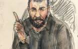 Salah Abdeslam le 10 juin 2022 devant la cour d'assises de Paris