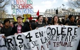 Manifestation contre la loi travail, le 14 avril 2016 à Paris