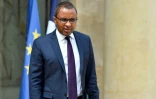 Le ministre de l'Education Pap Ndiaye à la sortie de l'Elysée, le 5 juillet 2023 à Paris