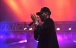 Le chanteur congolais Fally Ipupa, le 7 avril 2019 au Palais de la Culture Ă Abidjan