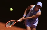 La Polonaise Iga Swiatek lors de son match de 2e tour contre la Tchèque Sara Bejlek, le 27 mai 2026 à Roland-Garros