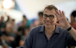 Le réalisateur français Dominik Moll lors d'un photocall pour le film "La Nuit du 12" au 75e Festival de Cannes, le 21 mai 2022
