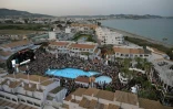 La discothèque Ushuaia à Ibiza, le 17 juin 2022