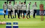Les joueurs de l'Ajax Amsterdam lors d'une séance d'entraînement, le 12 février 2019 à Amsterdam 
