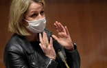 La ministre de la Transition écologique Barbara Pompili s'exprime à l'Assemblée nationale à Paris le 15 février 2022