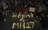 Veillée à la mémoire des victimes du MH17 le 18 juillet 2016 à Kuala Lumpur