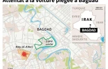 Localisation de Hay al-Amel à Bagdad, touché par un attentat à la voiture piégée lundi.