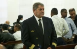 Le pilote français Jean Pascal Fauret le 9 mars 2015 au tribunal à Saint-Domingue 
