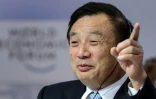 Le fondateur de Huawei Ren Zhengfei le 22 juin 2015 au Forum de Davos