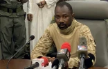 Le colonel Assimi Goita, homme fort de la junte malienne à Bamako, le 19 août 2020