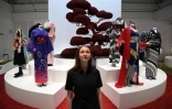 Des kimonos exposés le 26 février 2020 au Victoria and Albert Museum à Londres dans le cadre de l'exposition "Kimono: de Kyoto aux podiums"