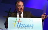 Le patron d'EDF Energy, Vincent de Rivaz, lors d'une conférence de presse le 3 décembre 2015 à Londres