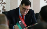 Fayez al-Sarraj, chef du gouvernement d?union nationale libyen, le 3 avril 2016 à Tripoli
