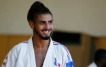 Le judoka français Walide Khyar lors d'un entraînement le 19 juillet 2016 à Houlgate