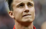 Alexander Golovin avant le match contre l'Arabie Saoudite, le 14 juin 2018 à Moscou 