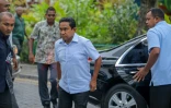 Le président des Maldives Abdulla Yameen, le 23 septembre 2018 à Malé