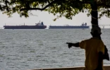 Des pétroliers à l'ancre près de Maracaibo, au Venezuela, le 17 décembre 2025