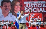 Hugo Martinez, ancien ministre des Affaires étrangères et poulain du président sortant, le 27 janvier 2019 à San Salvador