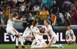 Les Lyonnaises remportent la Ligue des champions contre le FC Barcelone, le 21 mai 2022 à Turin