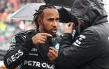 Le champion du monde britannique Lewis Hamilton (Mercedes) attendant le départ du GP de F1 de Belgique, le 29 août 2021 à Spa-Francorchamps  