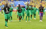 La déception des joueurs sénégalais après leur élimination du Mondial, le 28 juin 2018 à Samara