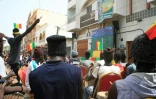 Des supporters sénégalais suivent depuis une fan zone à Dakar, le match Sénégal-Japon du Mondial russe, le 24 juin 2018