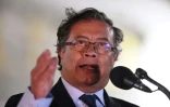 Le président colombien Gustavo Petro lors de la cérémonie de nomination d'Ivan Velasquez comme nouveau ministre de la Défense à l'école militaire Jose Maria Cordova à Bogota, en Colombie, le 20 août 2022