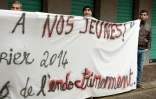 Manifestation le 8 février 2014 à Strasbourg contre l'endoctrinement des jeunes pour le jihad