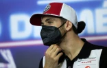Le pilote italien de Formule 1 Antonio Giovinazzi (Alfa Romeo) le 4 novembre 2021 Ă Mexico