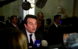 Thierry Solère à Versailles, près de Paris, le 3 juillet 2017 