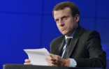 Le ministre de l'Economie Emmanuel Macron le 27 novembre 2015 Ă Paris