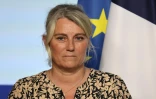 La ministre de la Santé Stéphanie Rist lors d'une conférence de presse à l'Elysée, le 27 mai 2026 à Paris
