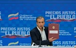 Le ministre vénézuélien du Pétrole Tareck El Aissami le 27 avril 2020 au palais présidentiel à Caracas