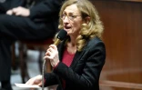 La ministre de la Justice Nicole Belloubet, à l'Assemblée nationale le 28 mars 2018