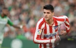 L'attaquant de l'Atlético Madrid Alvaro Morata buteur sur le terrain du Betis, le 22 décembre 2019 à Séville