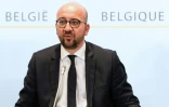 Le Premier ministre belge Charles Michel lors d'une conférence de presse le 22 novembre 2015 à Bruxelles