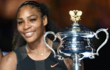 La championne américaine de tennis Serena Williams, le 28 janvier 2017 à Melbourne