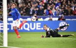 Antoine Griezmann parachève le succès des Bleus contre l'Islande en qualifs de l'Euro, le 25 mars 2019 au Stade de France
