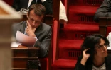 Emmanuel Macron le 18 mai 2016 à l'Assemblée nationale à Paris